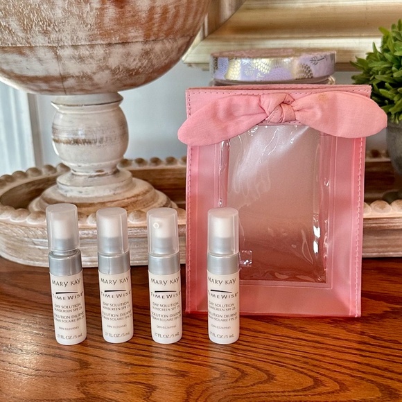 Mary Kay Other - Mary Kay 4 Travel TimeWise Day Solution with bag